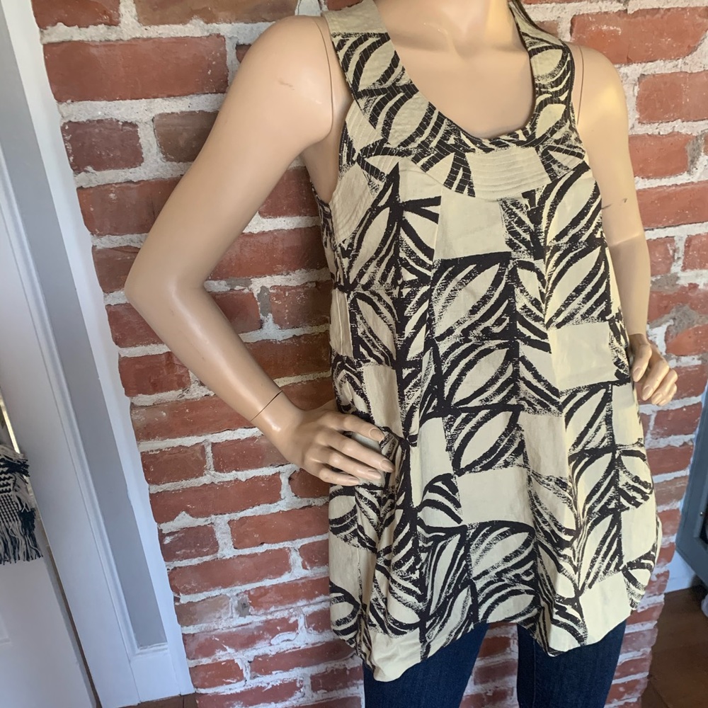 Lauren Moffatt tunic strappy tank XS Anthropologie